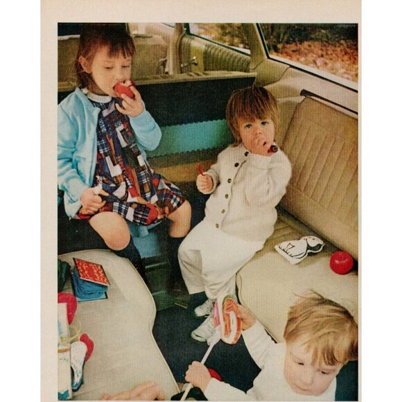 1966 Ford Station Wagon Vintage Print Ad (L4) - Picture 3 of 4